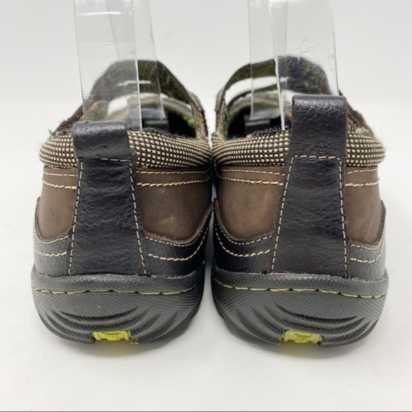 Jambu Prizm Leather Mary Jane Flats Brown 9 - Picture 4 of 9